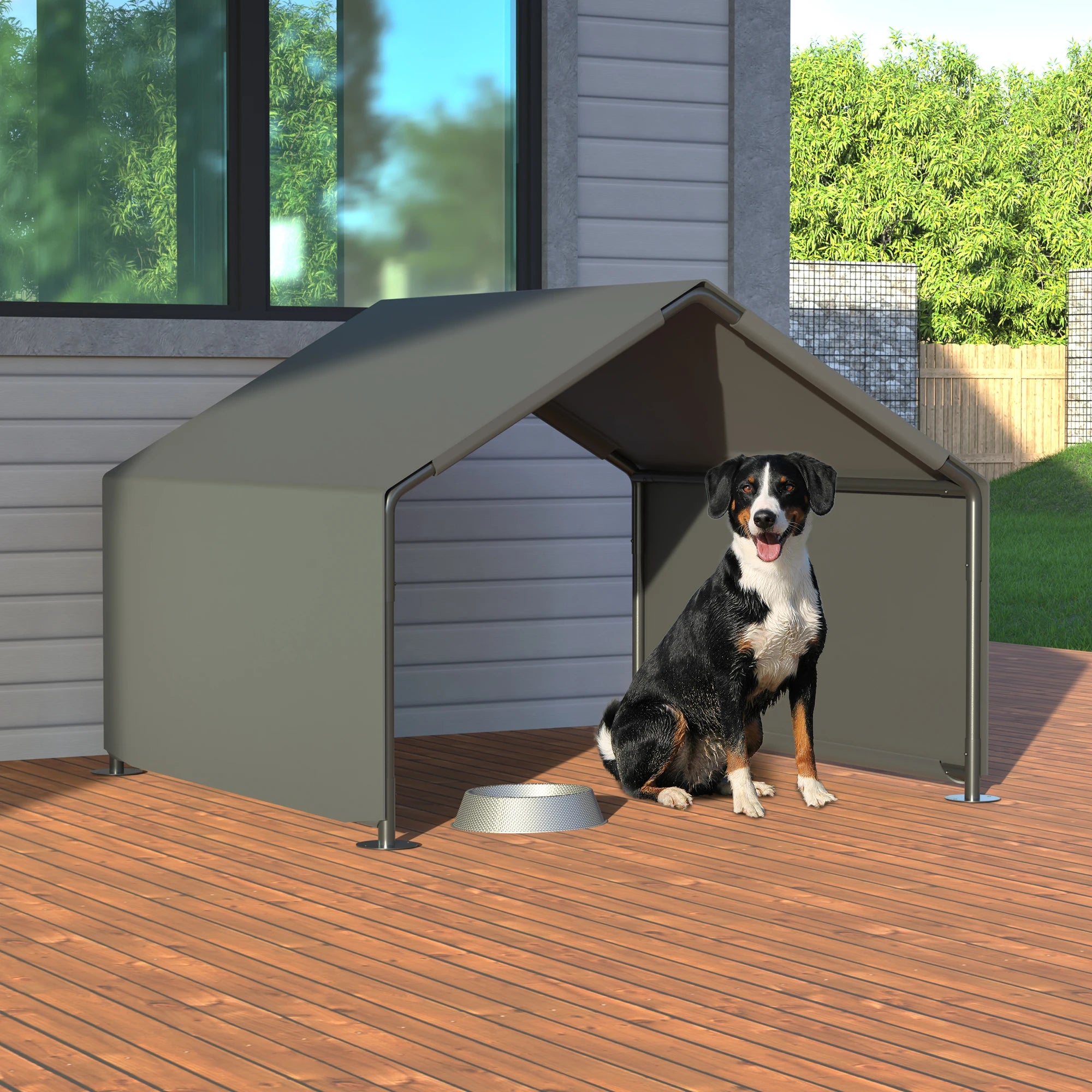 Portable Dog Shade Shelter, Water-Resistant Pet Tent