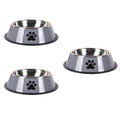 Stainless steel large capacity pet bowl dog food bowl