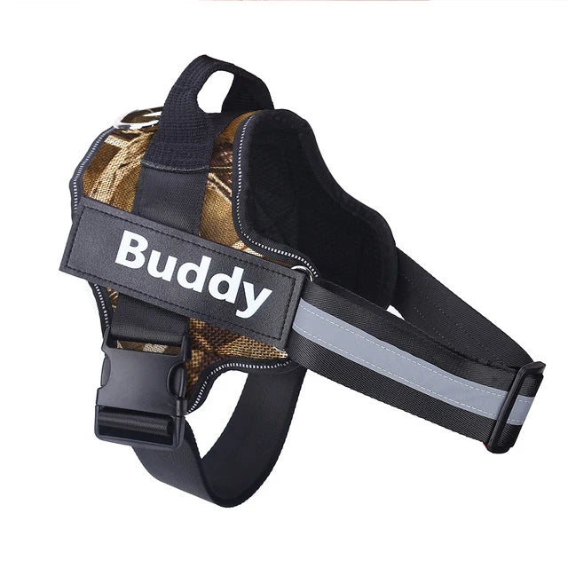 Personalized Dog Harness NO PULL Reflective Breathable.