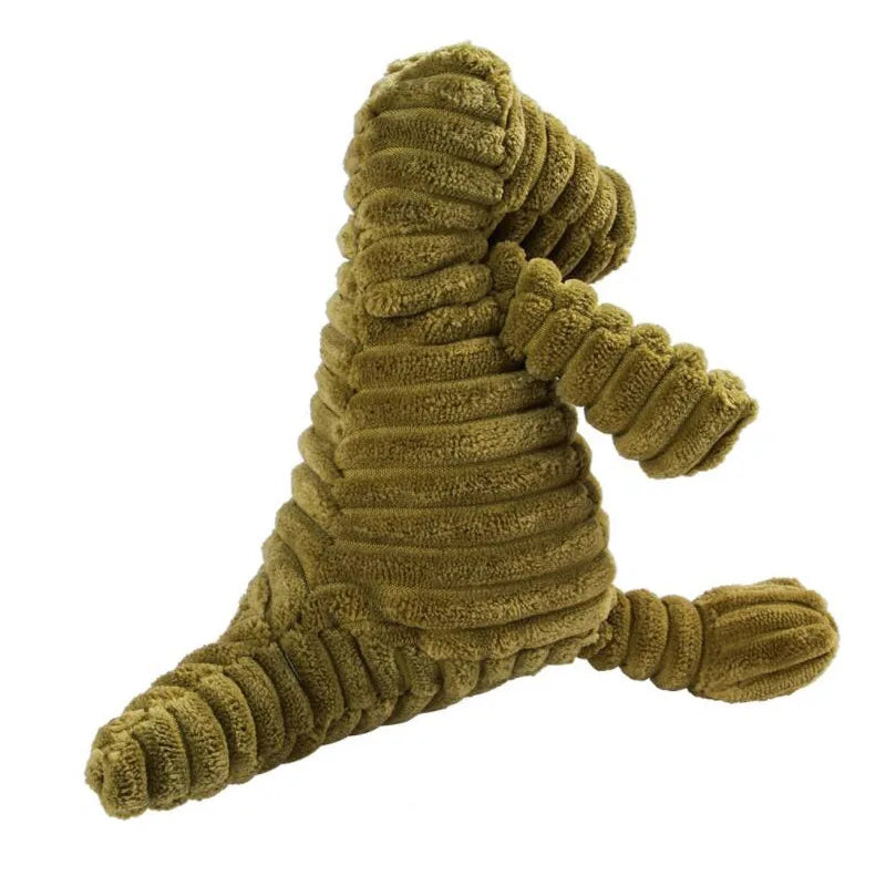 Plush Dog Toy Animals Shape Bite Resistant Squeaky Toys