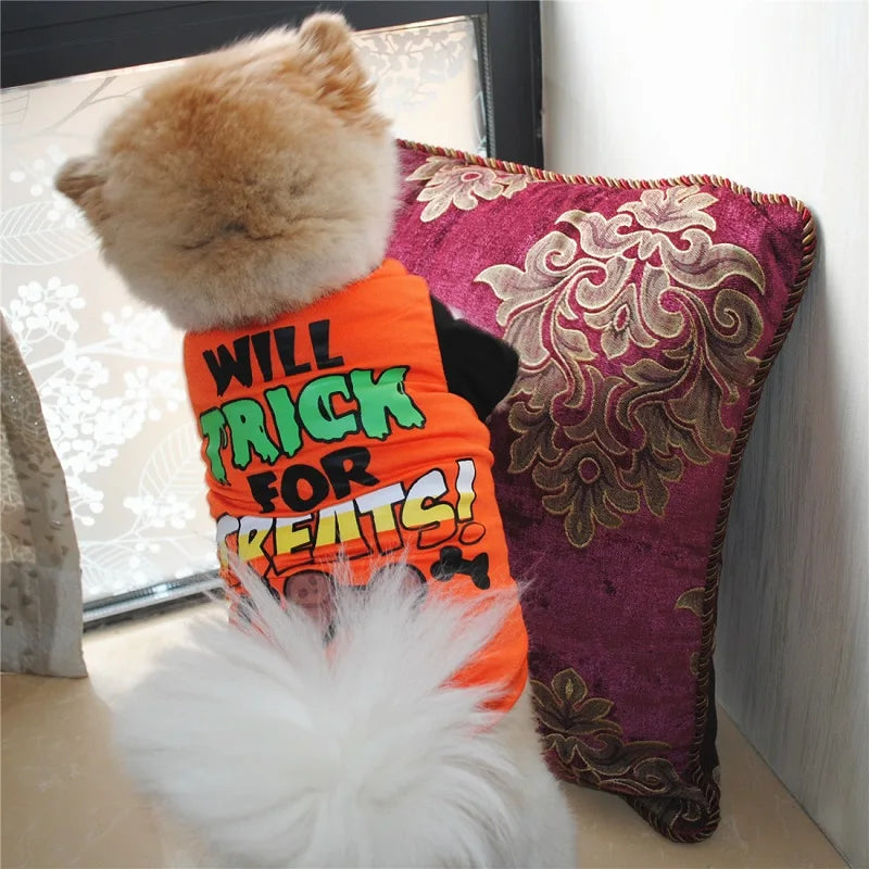 Fashionable pet clothes cute dog vest shirt dog costume