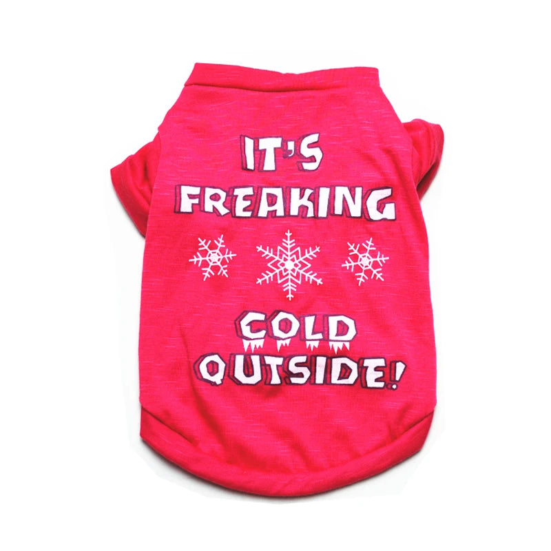 Fashionable pet clothes cute dog vest shirt dog costume