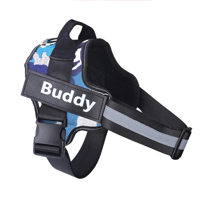 Personalized Dog Harness NO PULL Reflective Breathable.
