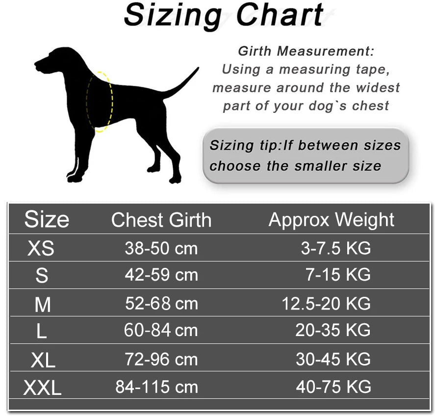 Dog Harness Vest ID Patch Customized Reflective Breathable Adjustable