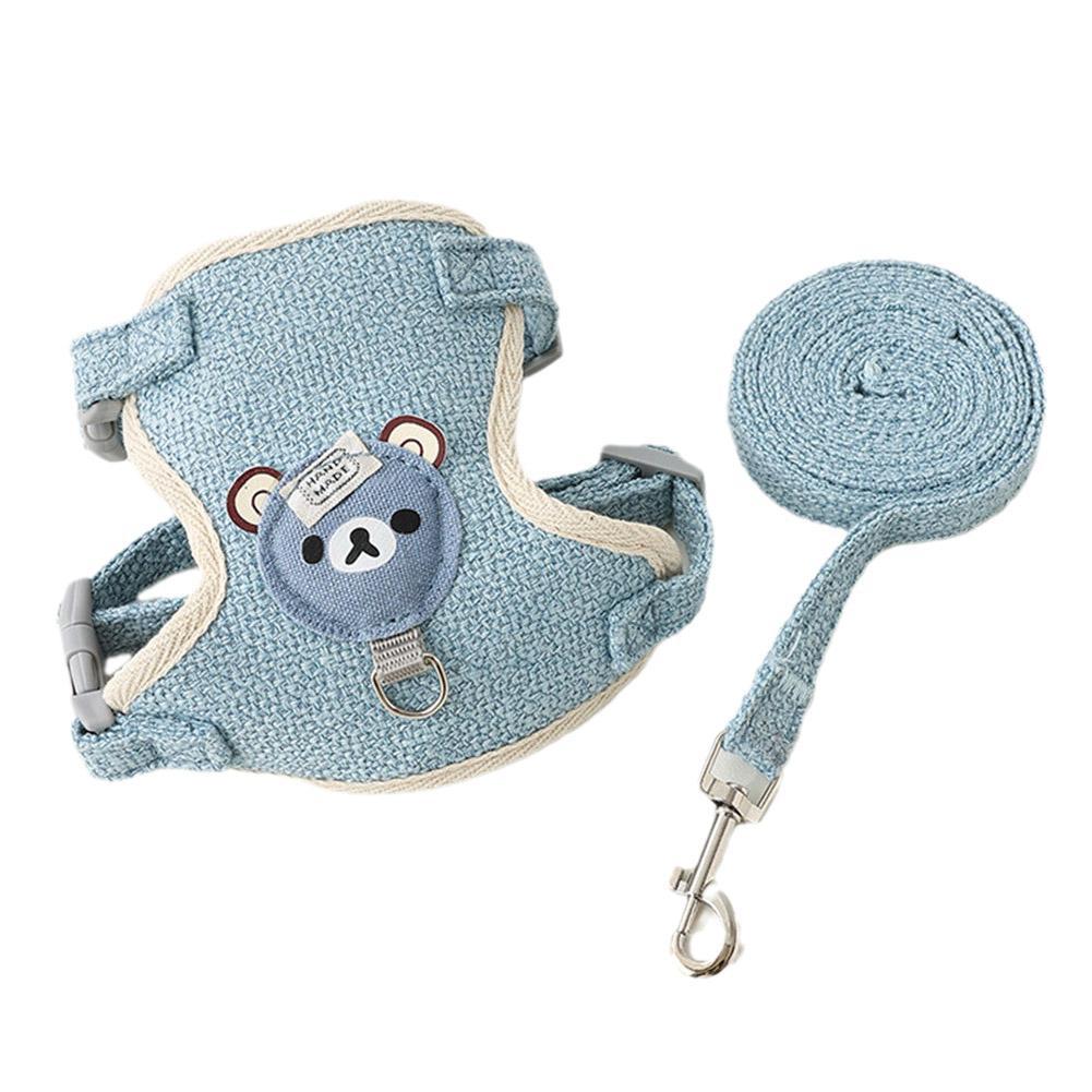 Lovely Small Pet Vest Chest Strap Dog Leash Traction Rope.