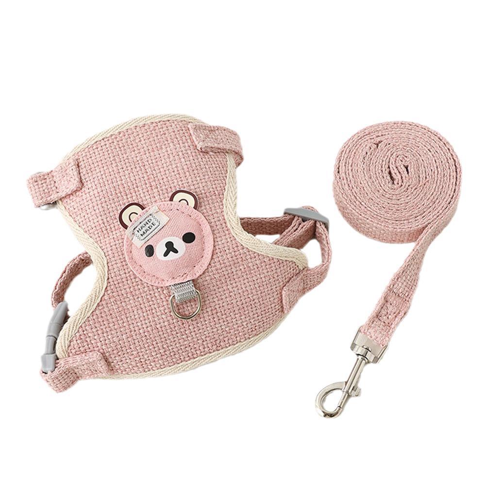 Lovely Small Pet Vest Chest Strap Dog Leash Traction Rope.