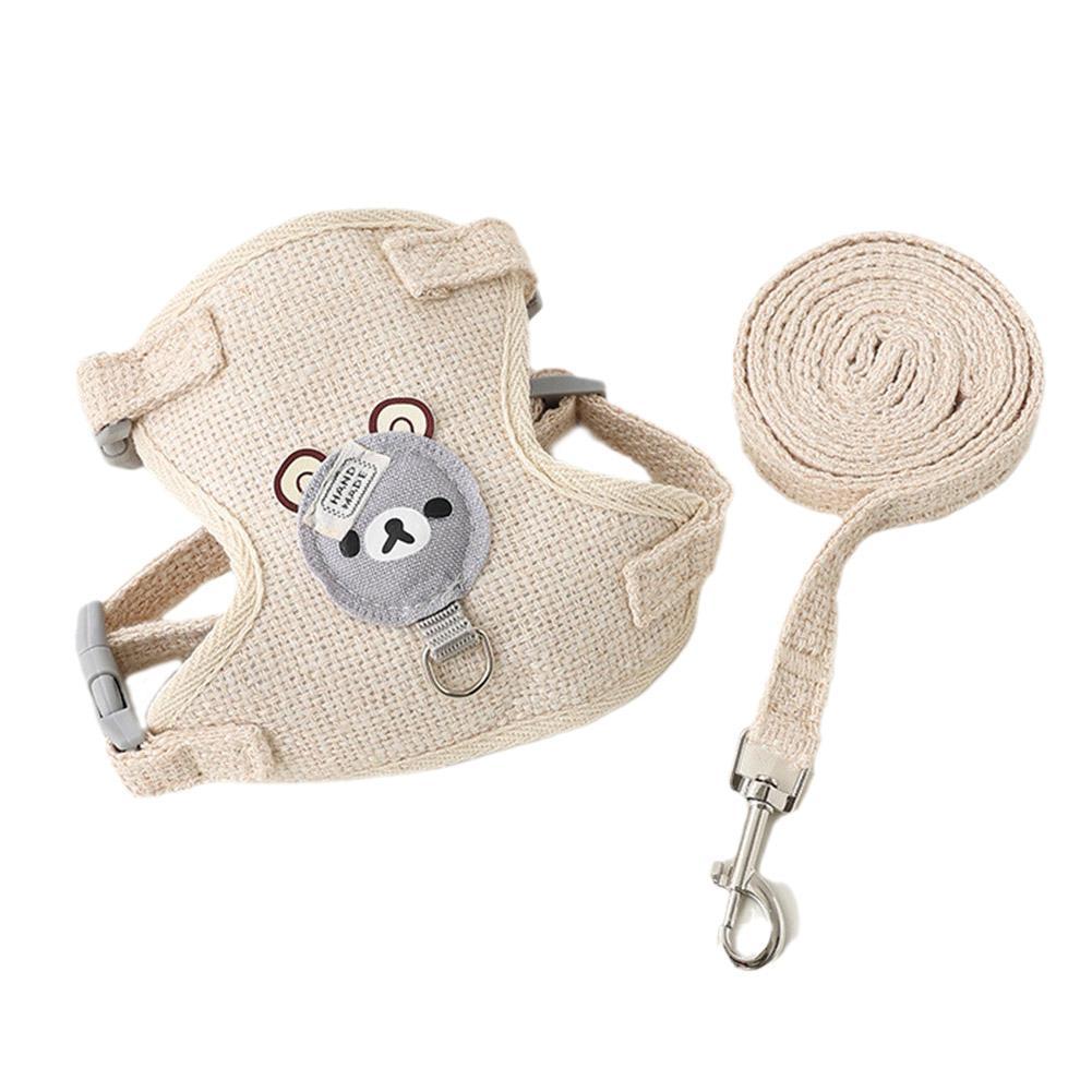 Lovely Small Pet Vest Chest Strap Dog Leash Traction Rope.