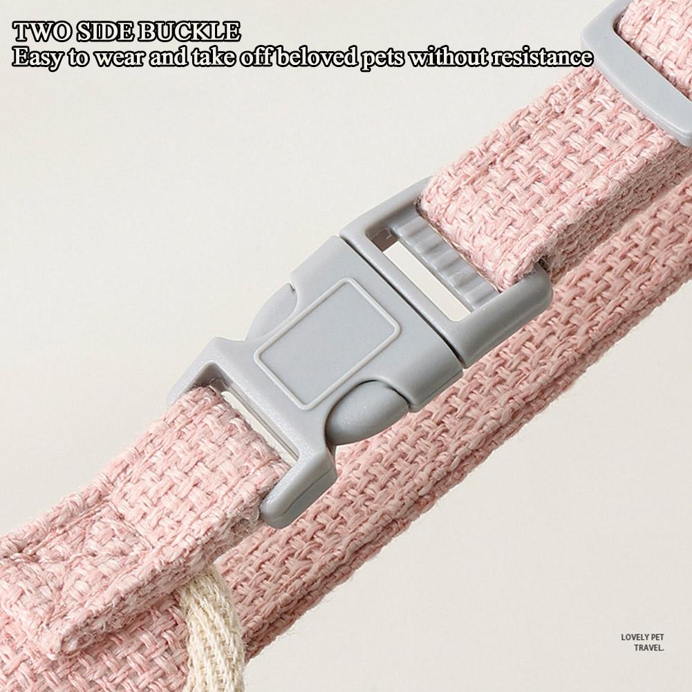 Lovely Small Pet Vest Chest Strap Dog Leash Traction Rope.