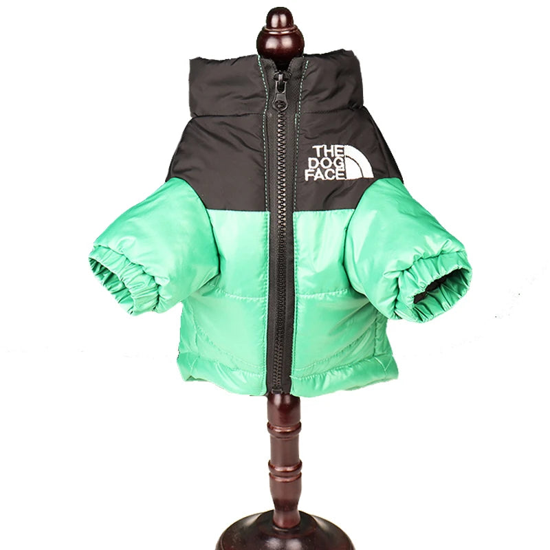 Large Winter Pet Dog Clothes Puppy Warm Windproof Jacket