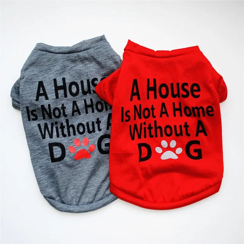 Fashionable pet clothes cute dog vest shirt dog costume