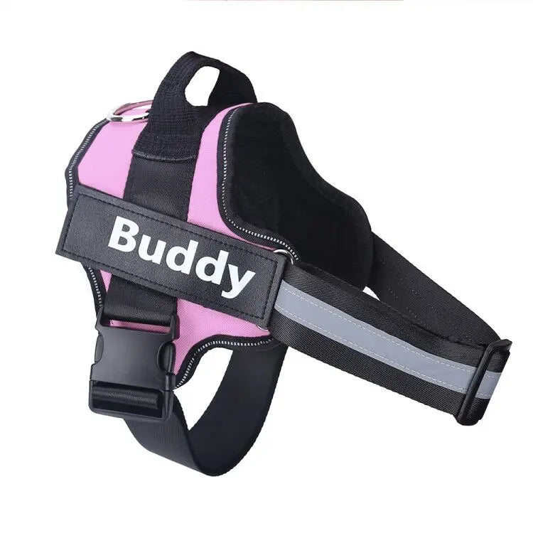 Personalized Dog Harness NO PULL Reflective Breathable.