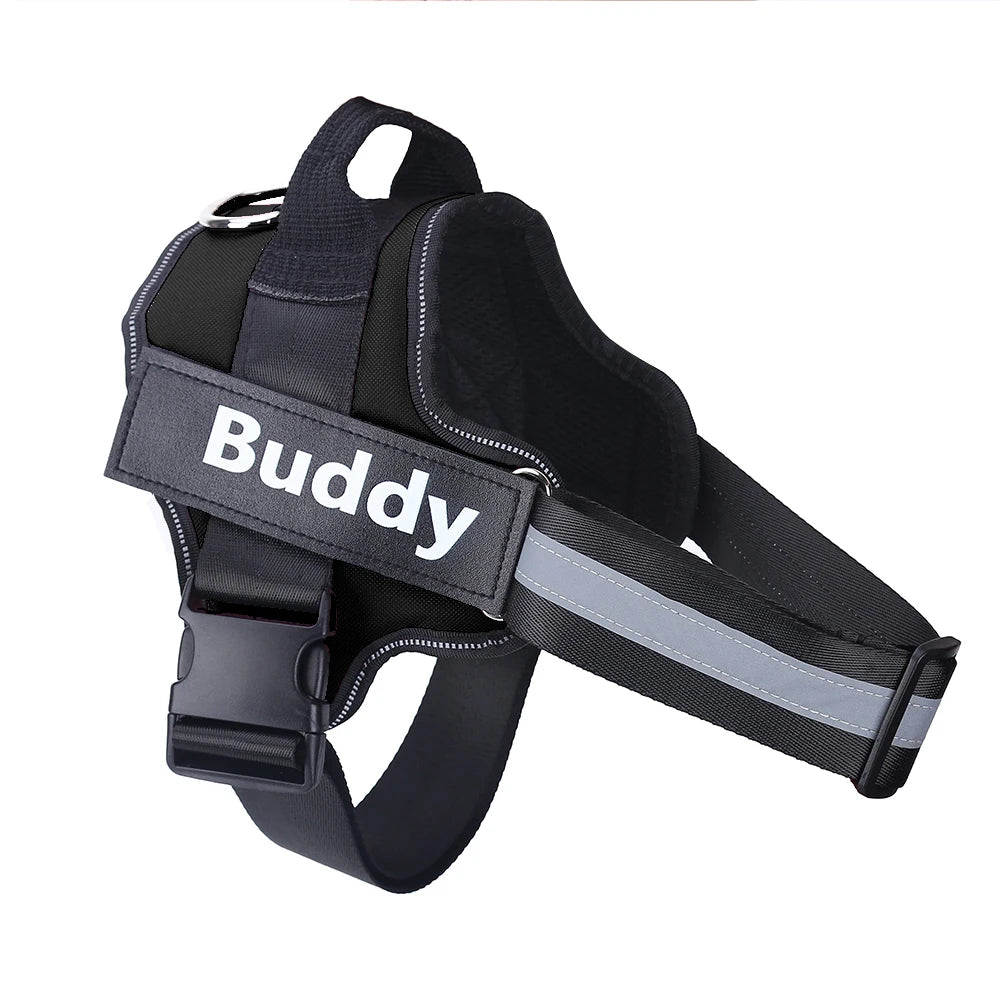 Personalized Dog Harness NO PULL Reflective Breathable.