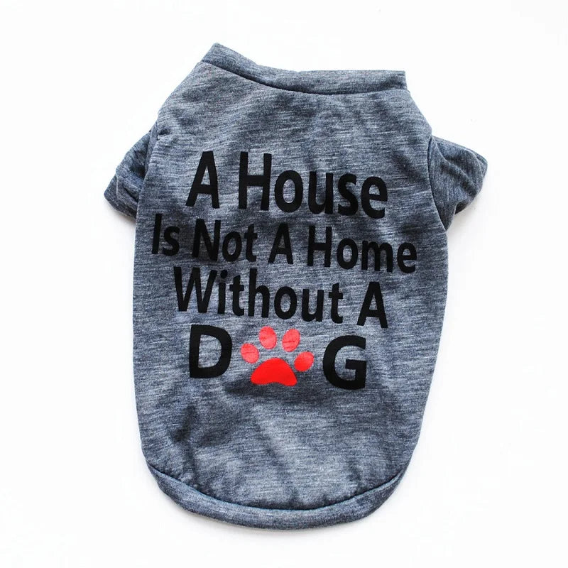 Fashionable pet clothes cute dog vest shirt dog costume