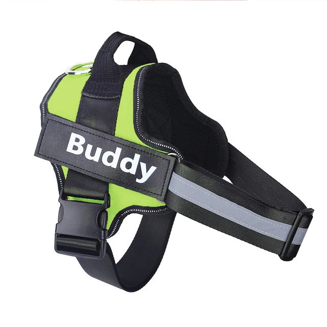 Personalized Dog Harness NO PULL Reflective Breathable.