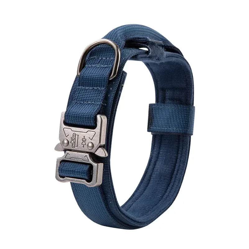 Outdoor Sports Style Tactical Dog Collar For Medium To Large Dogs