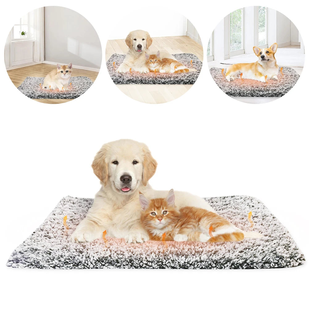 Self-Warming Bed Pad Self-Heating Thermal Dog Bed Mat