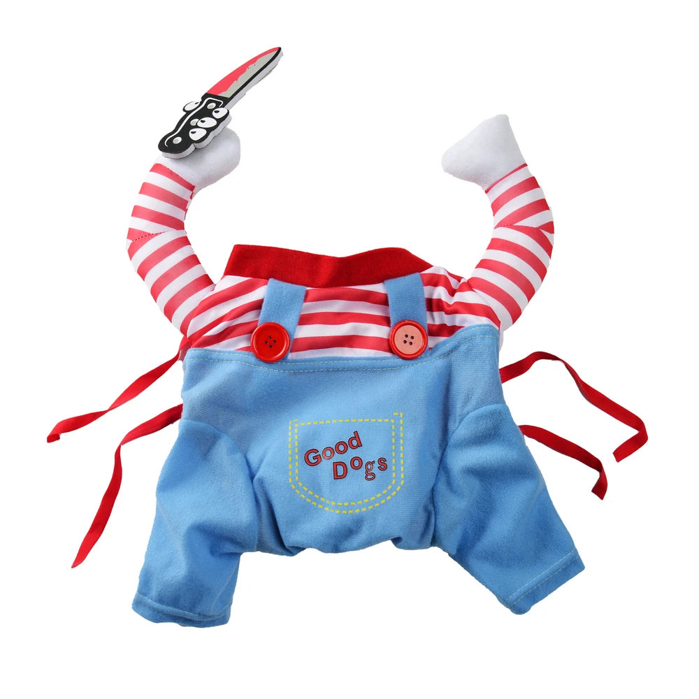Halloween Funny Dog Clothes for Small Medium Dogs