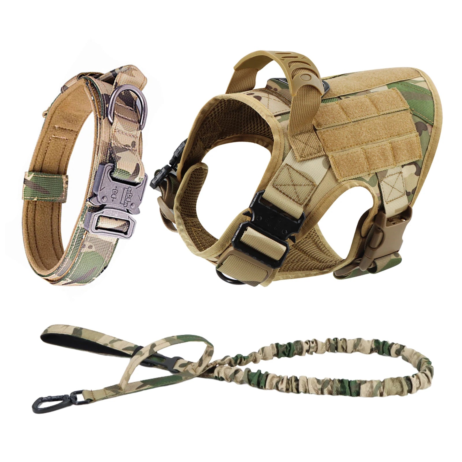 Large Dog Harness And Leash Set  German Shepherd Malinois