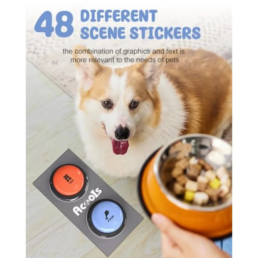 Dog Buttons for Communication 9 Pcs Dog Talking Button Set