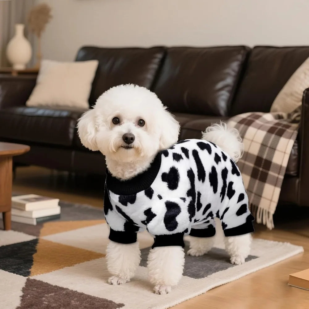 Dog 101 Dalmatian's Print Pajamas Jumpsuit for Daily Pet Wear