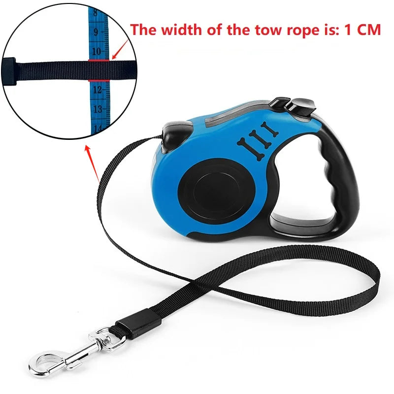 New Leash for Big Dog Retractable Leash 5 Meters Hands Free