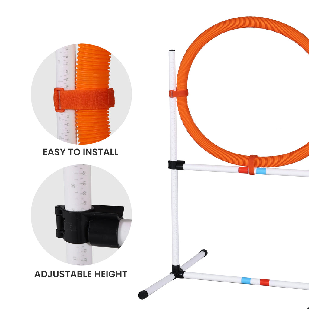 3PC Dog Agility Equipment Set, Obstacle Course.