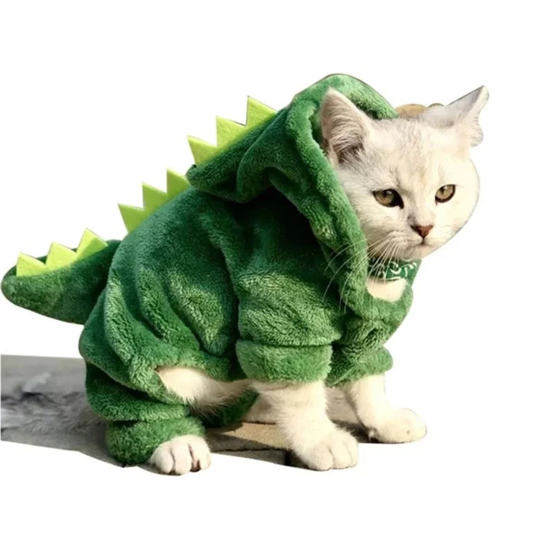 Dog Halloween Dog Clothes for Small Dogs Funny Dinosaur