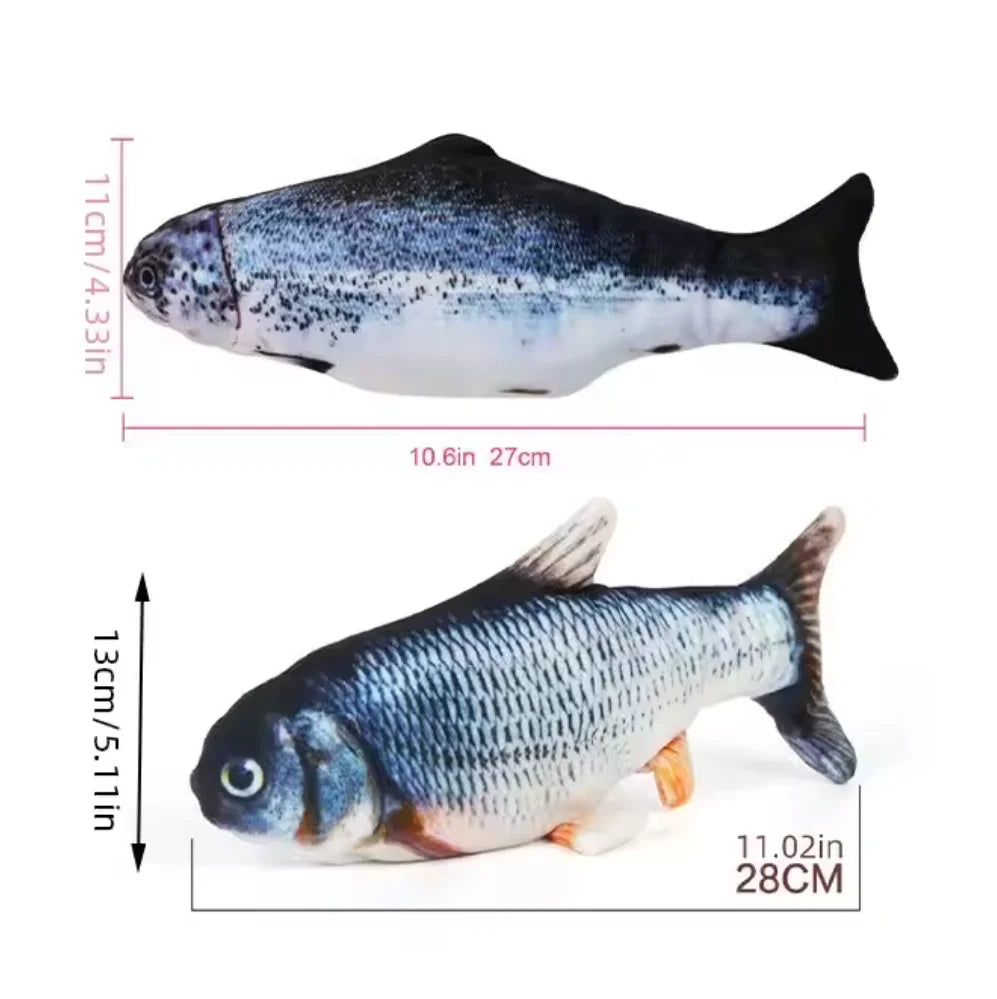 Cat Dog Toy Fish USB Charging Electric Floppy Simulation Fish