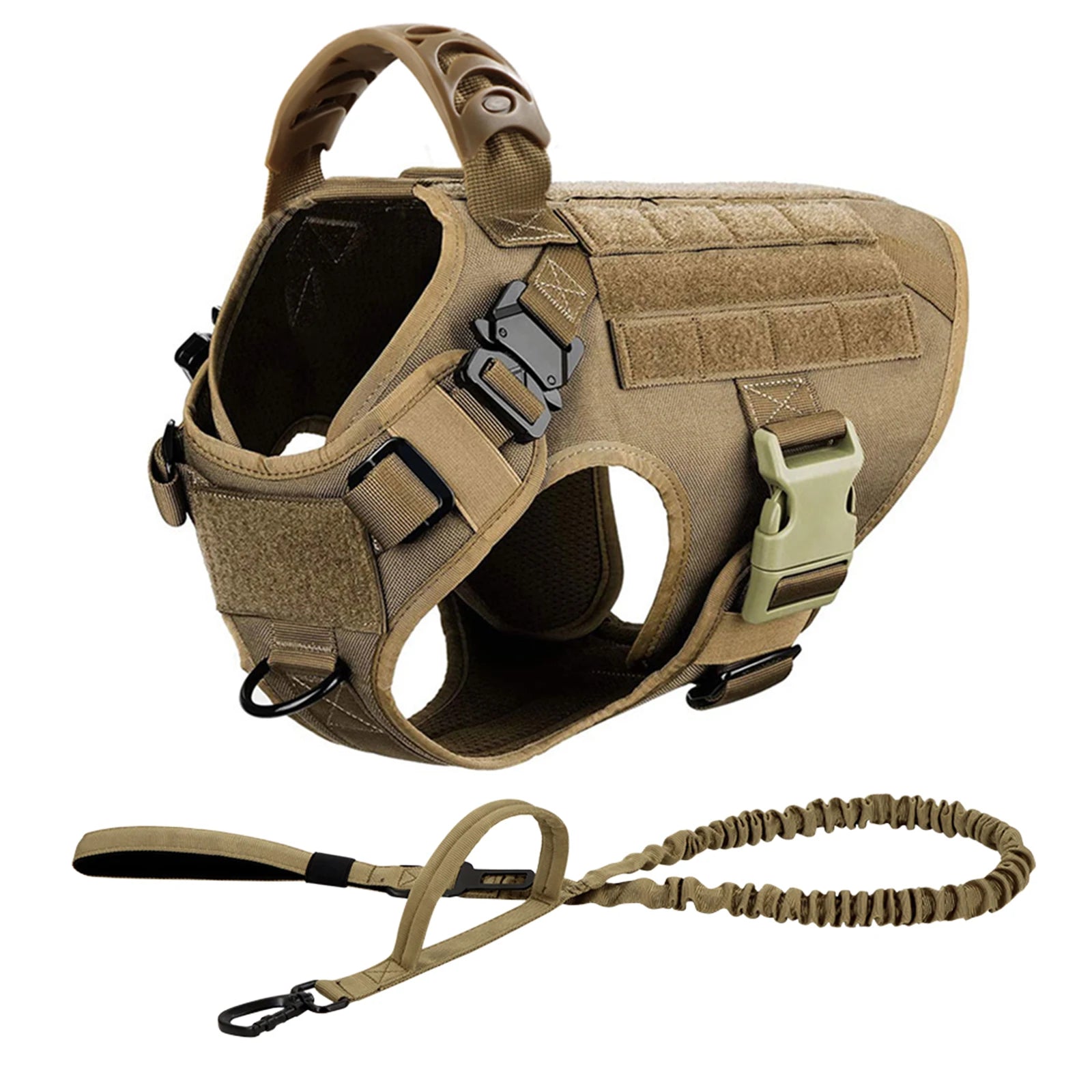 Large Dog Harness And Leash Set  German Shepherd Malinois
