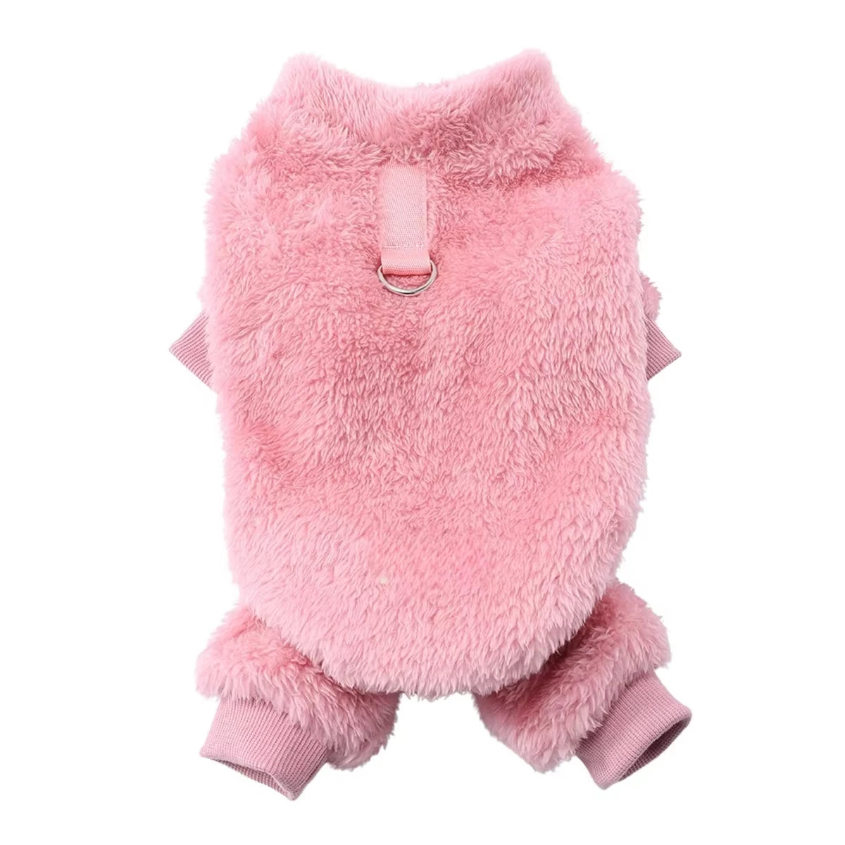 Winter Warm Pet Clothes Soft Flannel Dog Jumpsuit for Small Medium Dogs