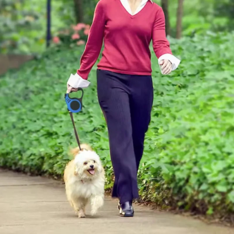 Dog Leash for Small Dogs, Automatic Retractable Durable Nylon Lead