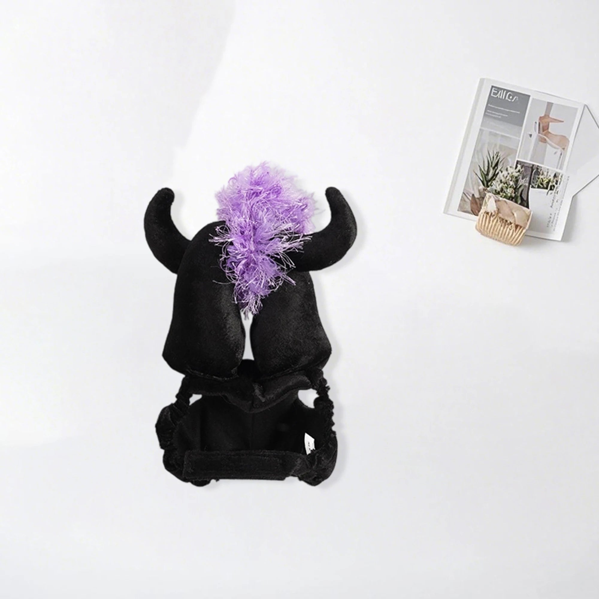 Halloween Pet Costume Set Funny Devil Cosplay Outfit with Cape