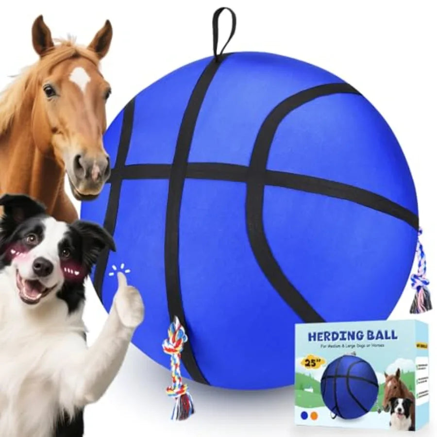 25" Herding Ball for Dogs  Dog Training Toy.