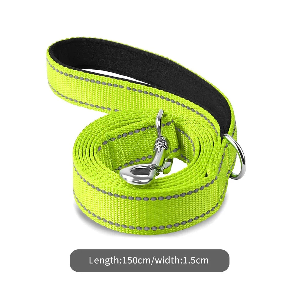 Dogs And Cats Harness Collar Lead Strap Night Reflection