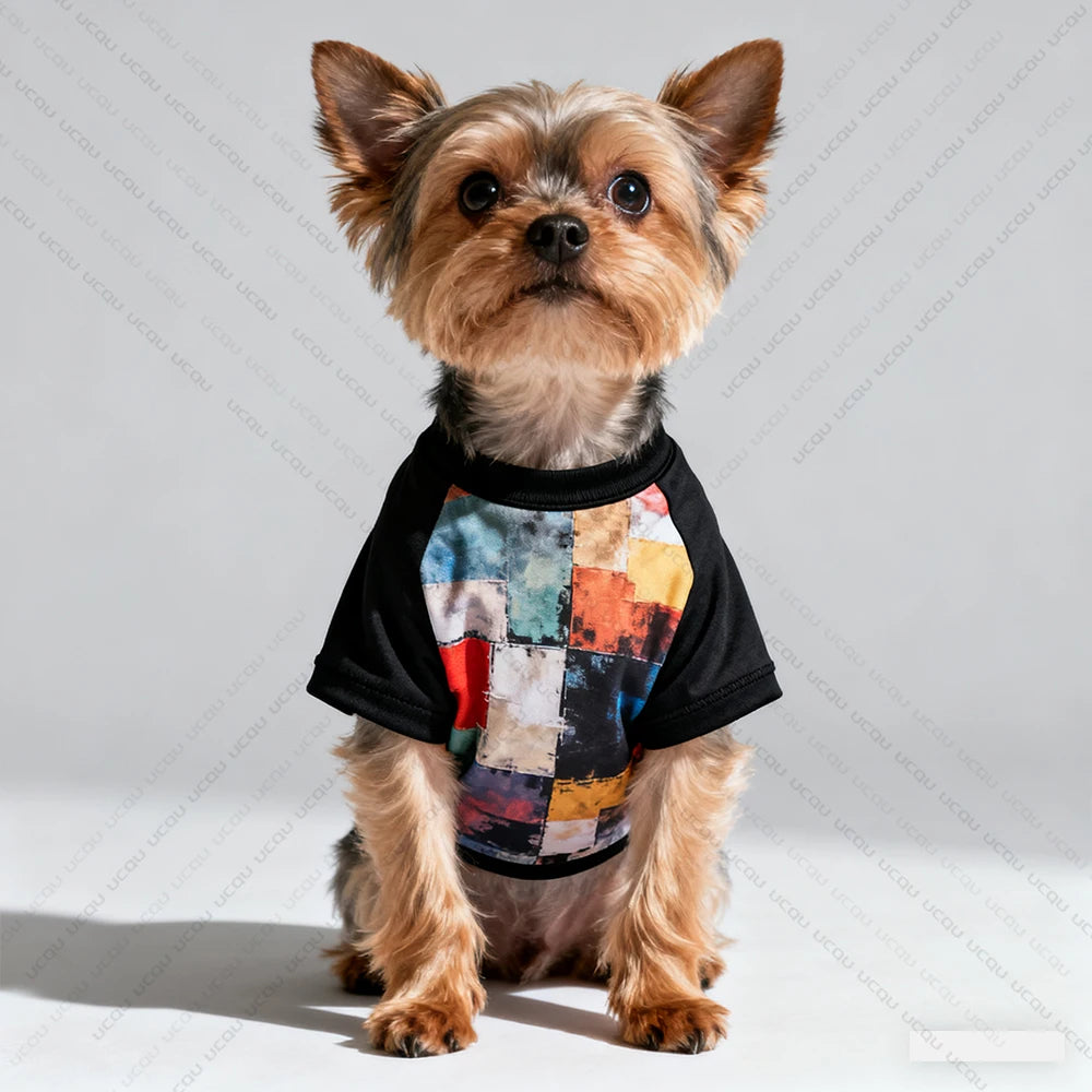 Dog T-Shirts Vest Fashion Trend Design Fresh And Cute