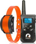 No Shock Dog Training Collar with Remote,1600ft Rechargeable Vibration Collar.