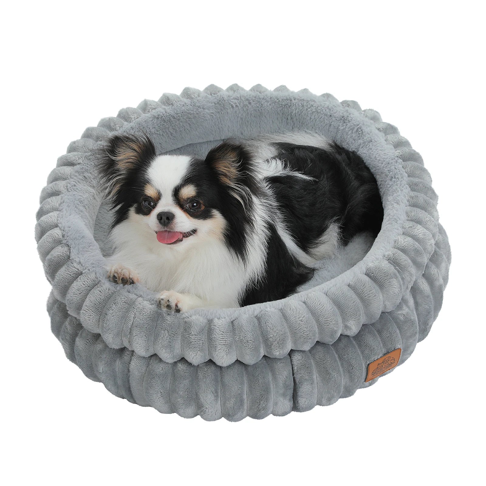 Dog Bed for Medium Dogs Cozy  Bed for Indoor  Washable Round Pet Bed
