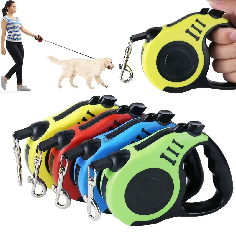 New Leash for Big Dog Retractable Leash 5 Meters Hands Free