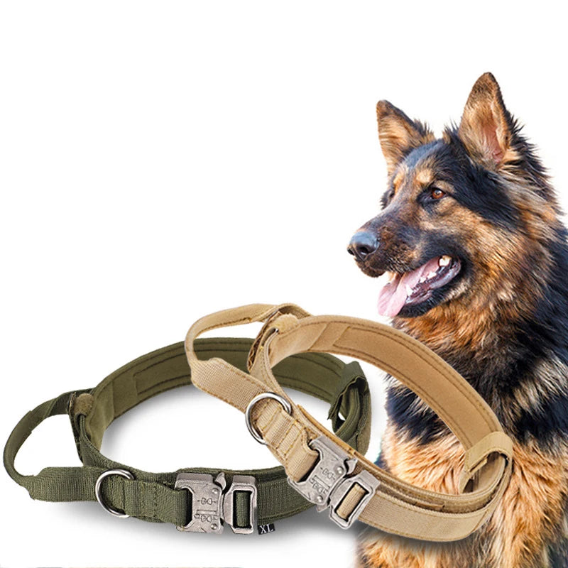 Pet Dog Collar Leash Set Nylon Material Durable Dog Collar Reflective