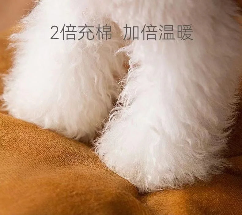 Cute Pet House with Foldable Soft Pet Bed Detachable Washable