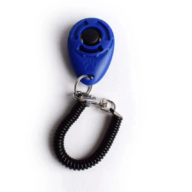 Dog Training Clicker Aid Adjustable WristStrap Sound.