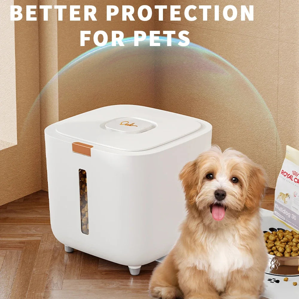 Pet Food Storage Barrel Large Storage Barrel Food Sealed Moisture-proof.