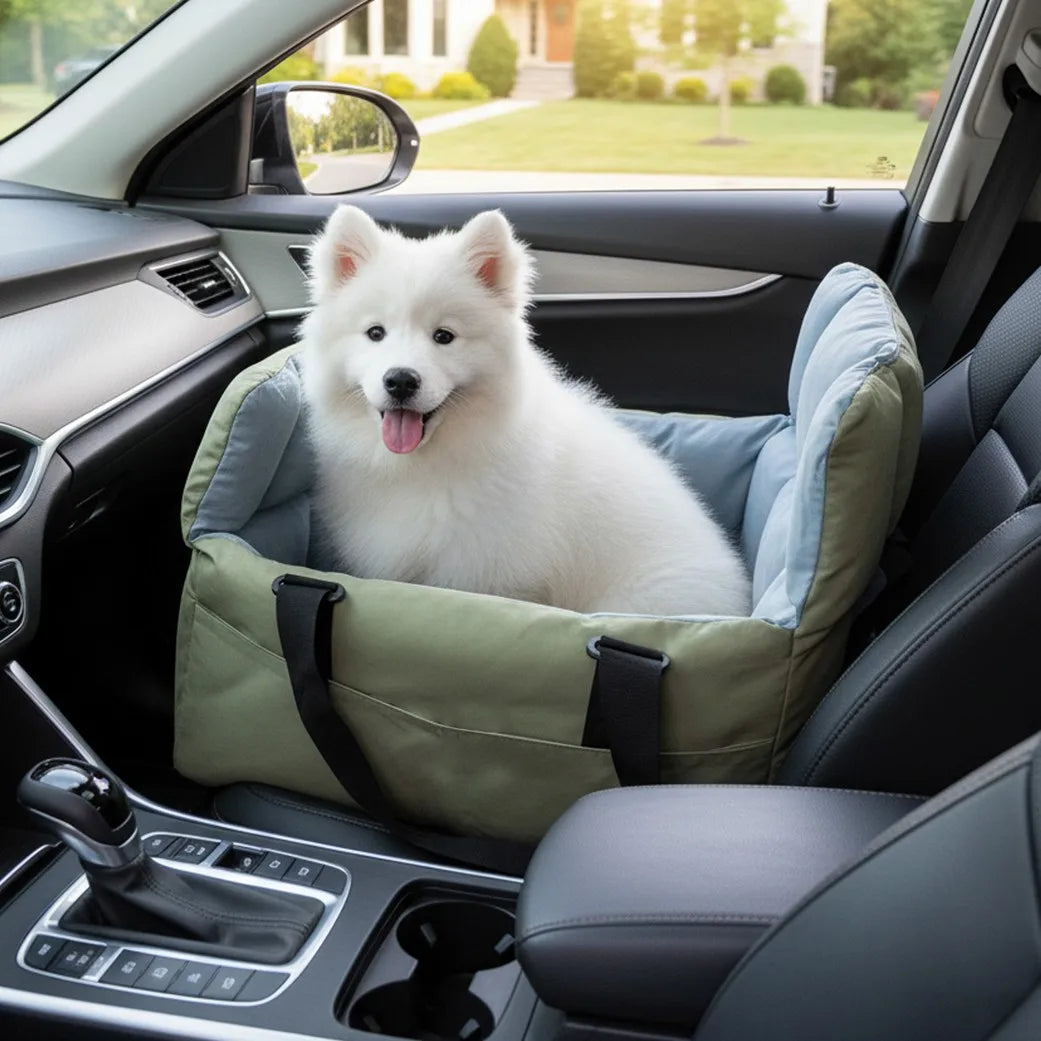 Portable Dog Car Seat Pet Puppy Booster Travel Bed