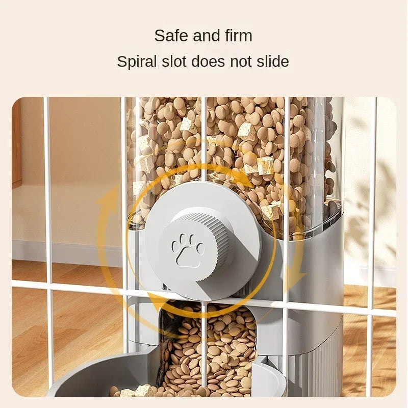 New Tepy Gravity Pet Auto Feeder Waterer