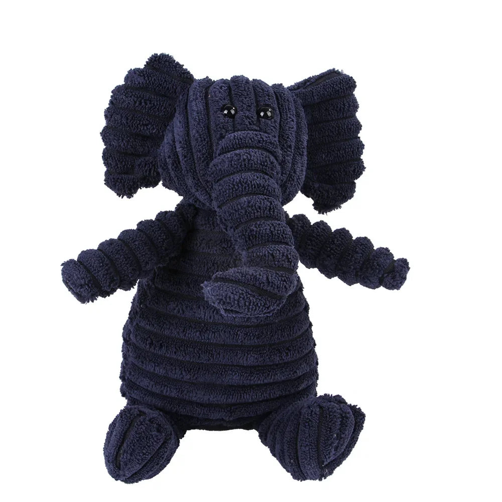 Plush Dog Toy Animals Shape Bite Resistant Squeaky Toys