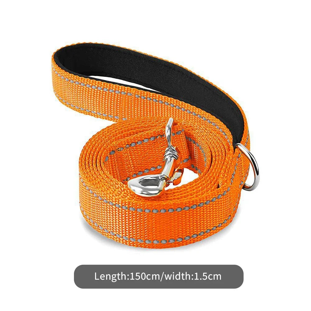 Dogs And Cats Harness Collar Lead Strap Night Reflection