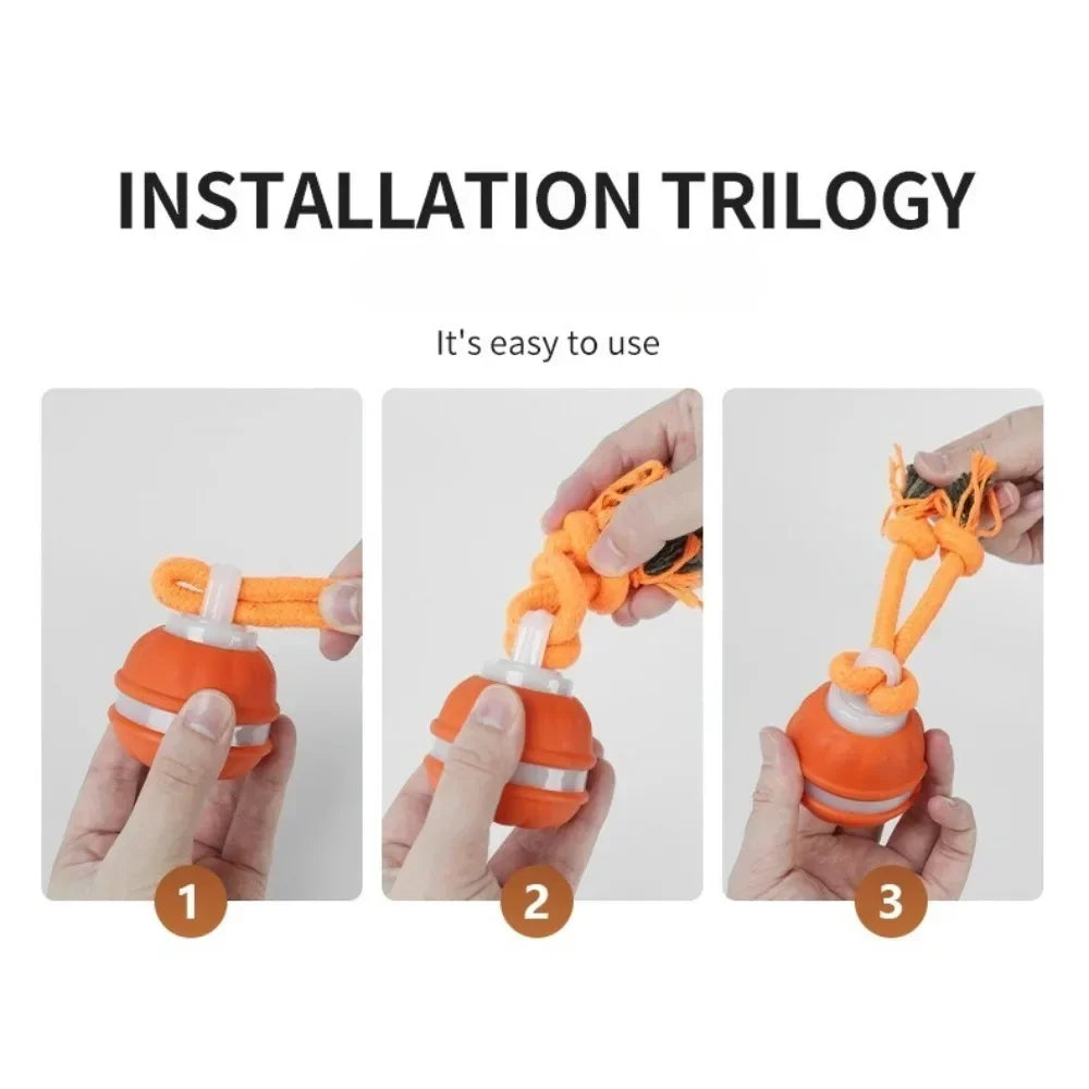 Pet Ball for Dogs Interactive Motion Activate Rolling Ball.