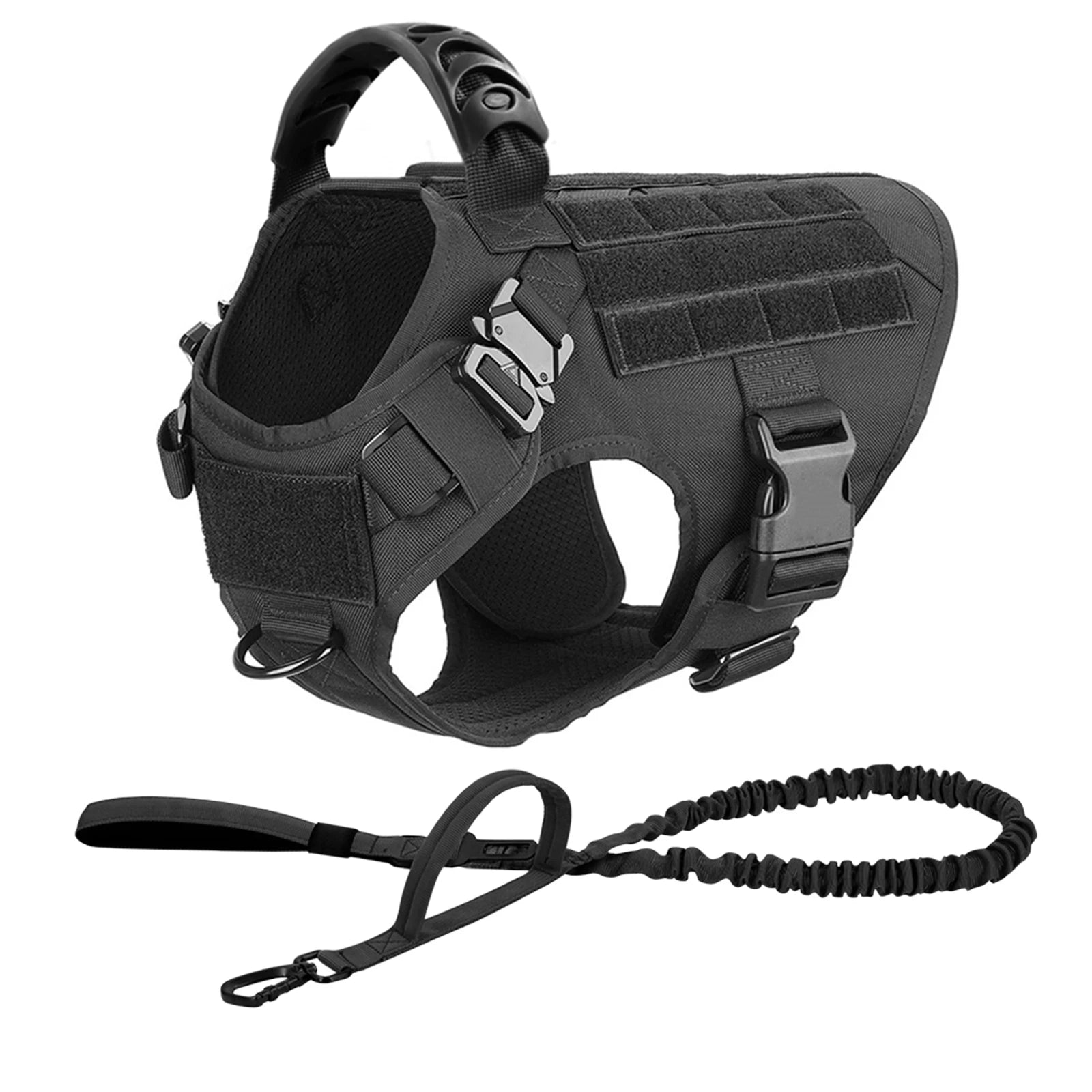 Large Dog Harness And Leash Set  German Shepherd Malinois