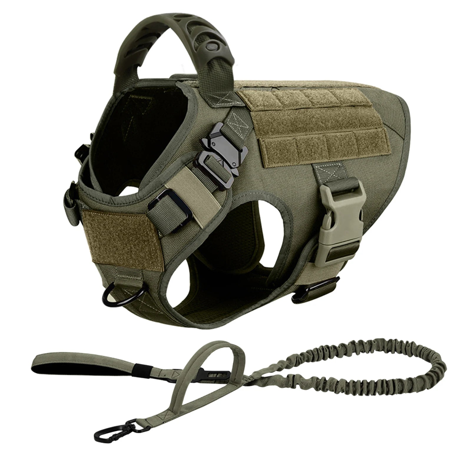 Large Dog Harness And Leash Set Pet German Shepherd Malinois