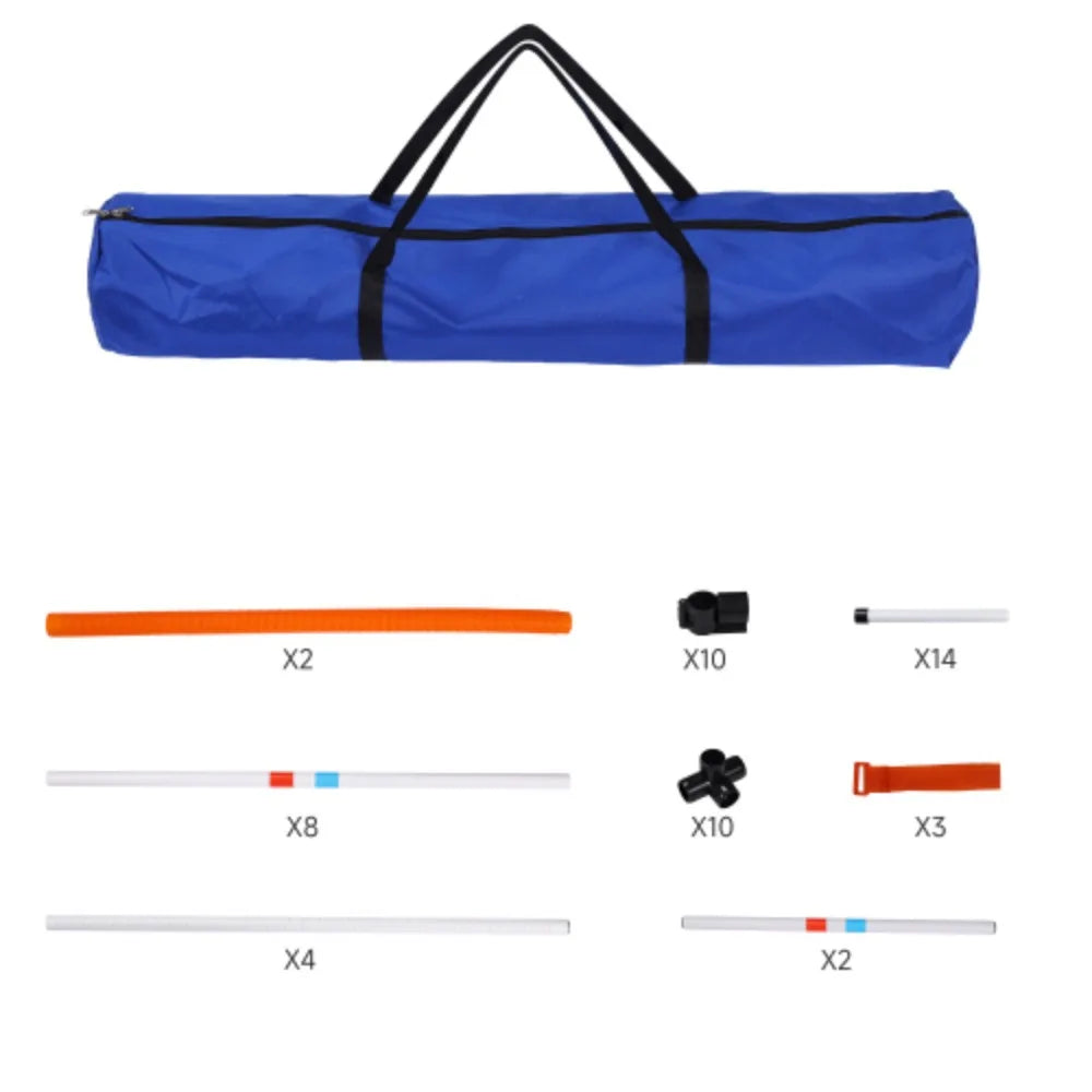 3PC Dog Agility Equipment Set, Obstacle Course.